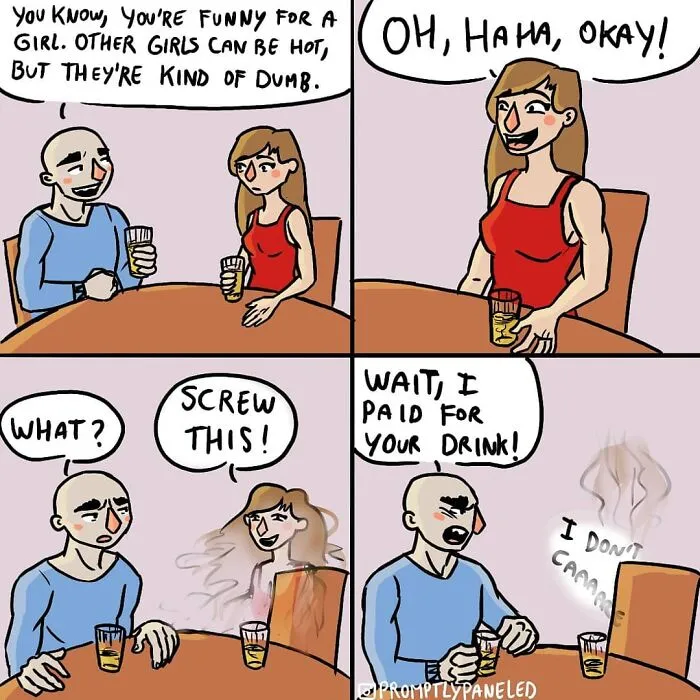 I Sum Up Everyday Life Problems Of A Girl In My 30 Feminist Comics