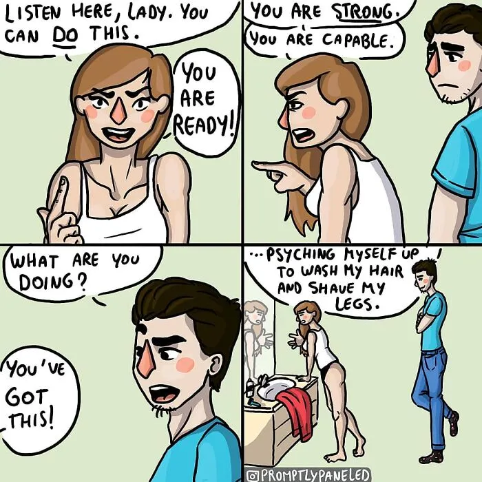 I Sum Up Everyday Life Problems Of A Girl In My 30 Feminist Comics