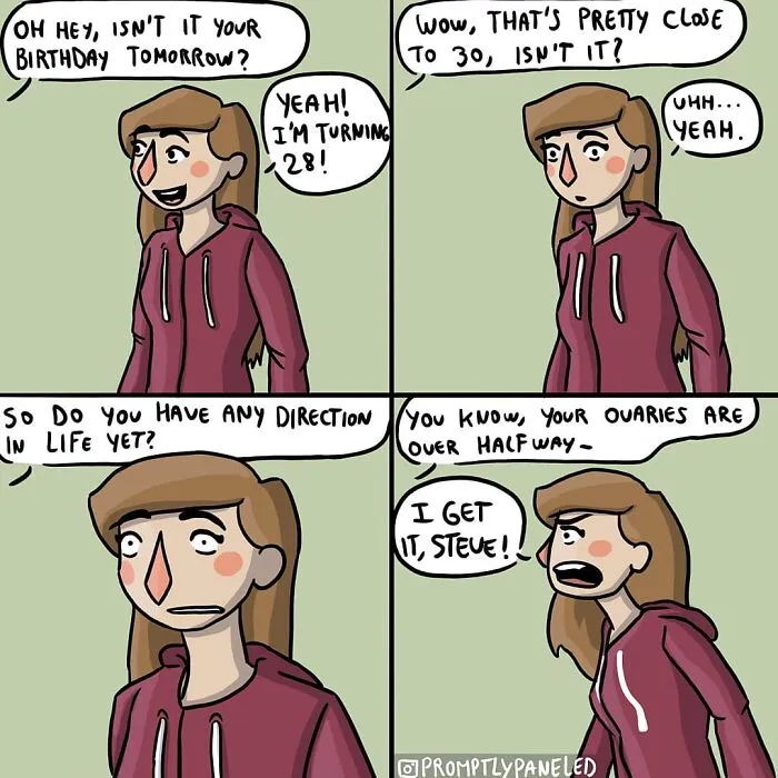 I Sum Up Everyday Life Problems Of A Girl In My 30 Feminist Comics