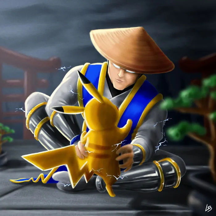 Raiden And Pikachu