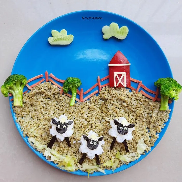 Sheep In The Farm