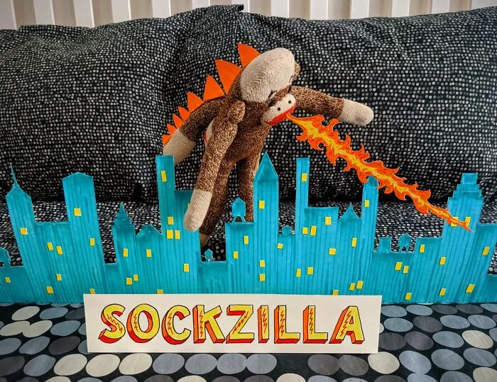 During The Pandemic, I Try To Amuse My Wife With This Sock Monkey, And I Hope It Will Amuse You Too (60 New Pics)