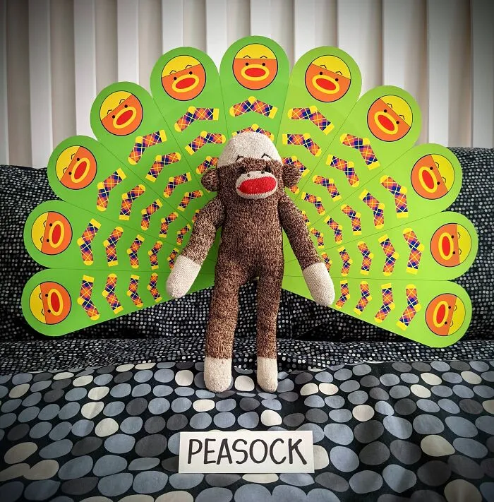 During The Pandemic, I Try To Amuse My Wife With This Sock Monkey, And I Hope It Will Amuse You Too (60 New Pics)