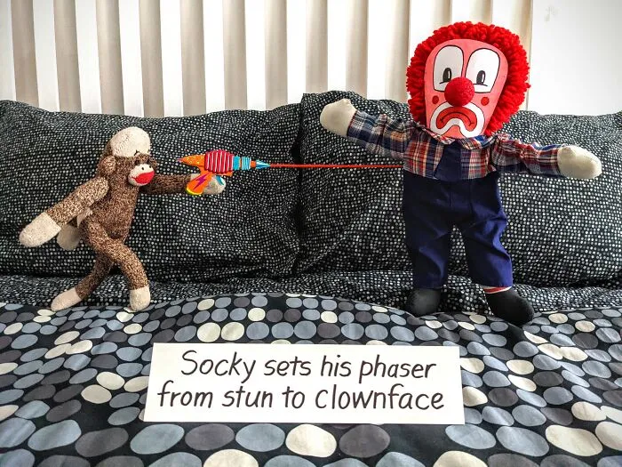 During The Pandemic, I Try To Amuse My Wife With This Sock Monkey, And I Hope It Will Amuse You Too (60 New Pics)