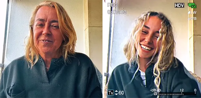 Esta tendencia viral de TikTok muestra a padres e hijos con un filtro retro y demuestra lo parecidos que son (30 fotos)