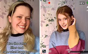 A Viral TikTok Trend Shows Parents And Their Children With A Retro Filter And Proves How Similar Parents And Children Are (30 Pics)