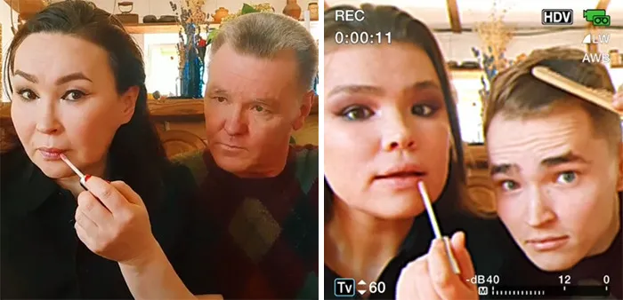 Esta tendencia viral de TikTok muestra a padres e hijos con un filtro retro y demuestra lo parecidos que son (30 fotos)