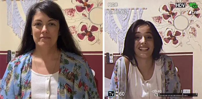 Esta tendencia viral de TikTok muestra a padres e hijos con un filtro retro y demuestra lo parecidos que son (30 fotos)