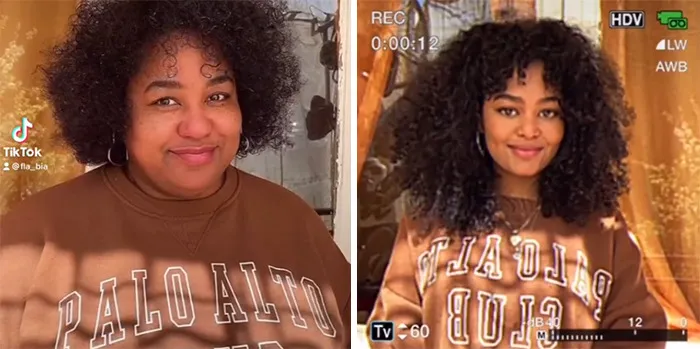 Esta tendencia viral de TikTok muestra a padres e hijos con un filtro retro y demuestra lo parecidos que son (30 fotos)