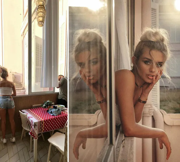 Este artista muestra lo que hay tras las cámaras en las fotos perfectas de Instagram y a sus 687k seguidores les encanta