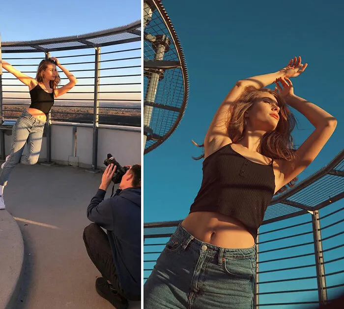 Este artista muestra lo que hay tras las cámaras en las fotos perfectas de Instagram y a sus 687k seguidores les encanta