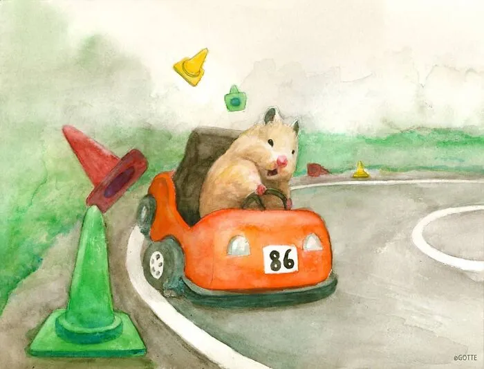 157 More Wholesome Illustrations Of A Hamster Named Sukeroku By Gotte