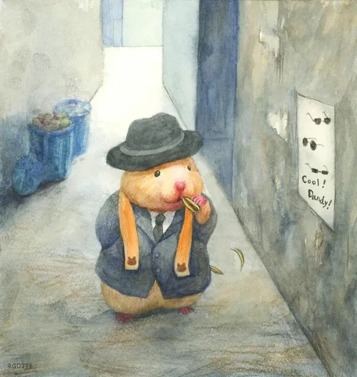 157 More Wholesome Illustrations Of A Hamster Named Sukeroku By Gotte