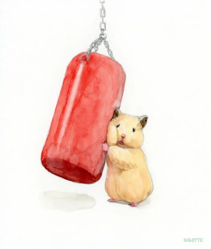 157 More Wholesome Illustrations Of A Hamster Named Sukeroku By Gotte