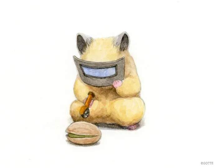157 More Wholesome Illustrations Of A Hamster Named Sukeroku By Gotte