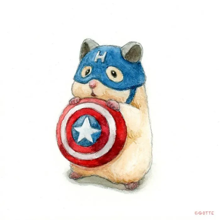 157 More Wholesome Illustrations Of A Hamster Named Sukeroku By Gotte