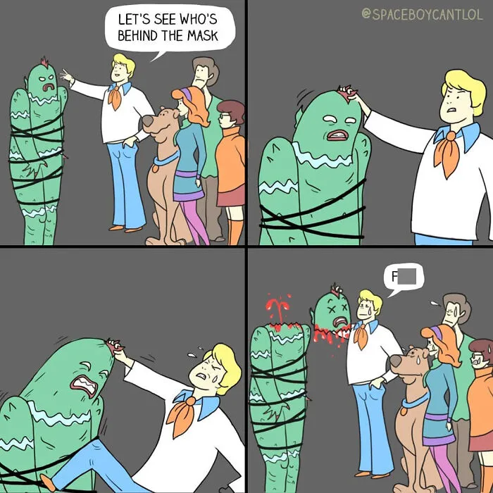 50 Quirky And Dark Comics With Twisted Endings By SpaceBoyCantLol