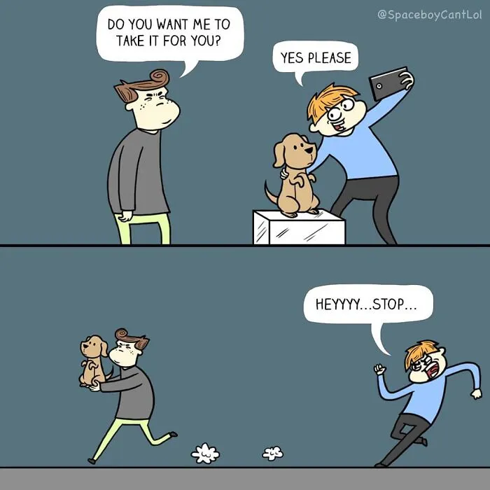 50 Quirky And Dark Comics With Twisted Endings By SpaceBoyCantLol