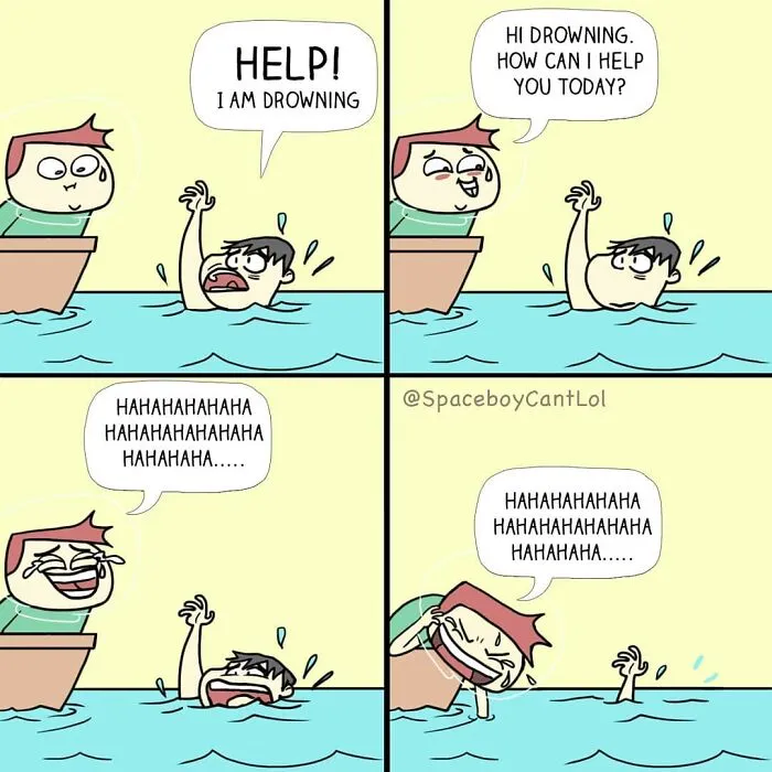 50 Quirky And Dark Comics With Twisted Endings By SpaceBoyCantLol