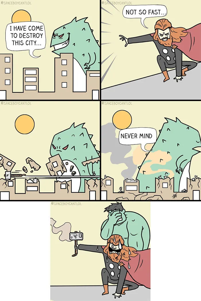 50 Quirky And Dark Comics With Twisted Endings By SpaceBoyCantLol