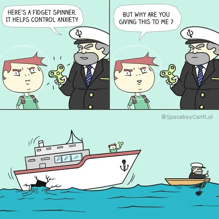 50 Quirky And Dark Comics With Twisted Endings By SpaceBoyCantLol