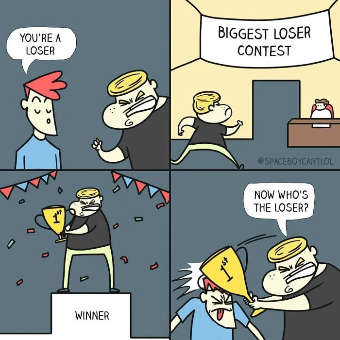 50 Quirky And Dark Comics With Twisted Endings By SpaceBoyCantLol