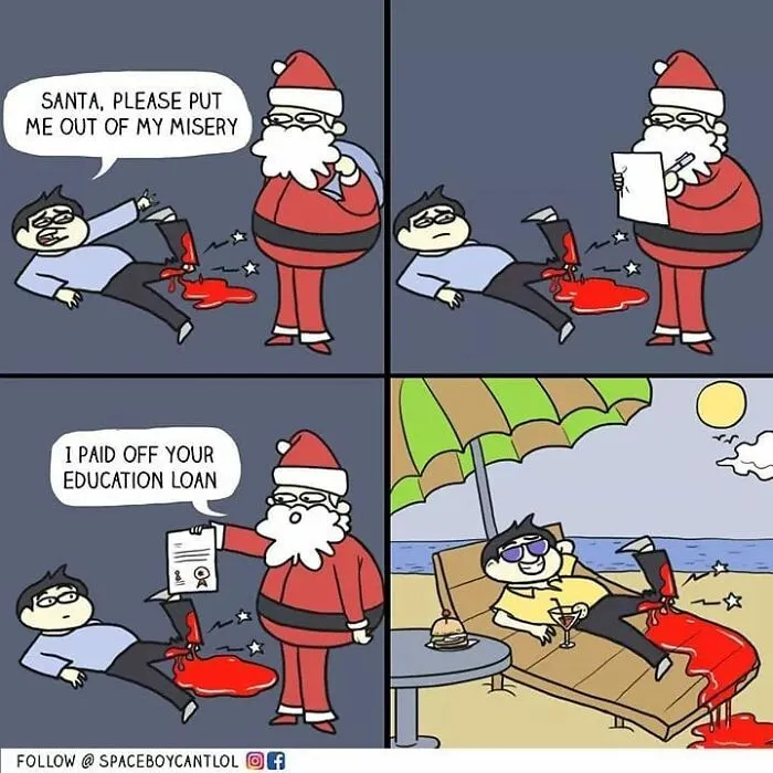 50 Quirky And Dark Comics With Twisted Endings By SpaceBoyCantLol