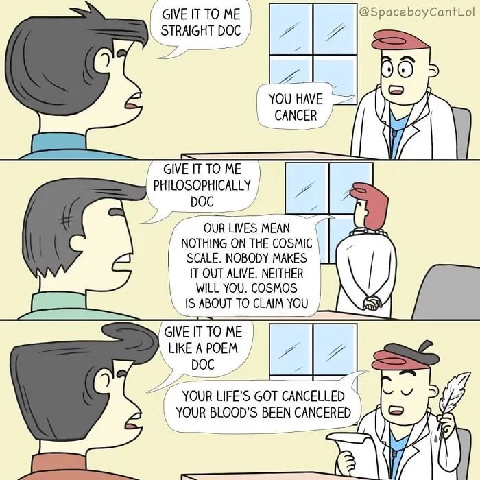 50 Quirky And Dark Comics With Twisted Endings By SpaceBoyCantLol