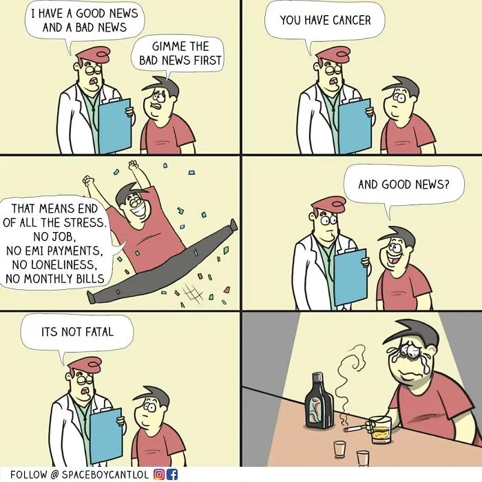 50 Quirky And Dark Comics With Twisted Endings By SpaceBoyCantLol