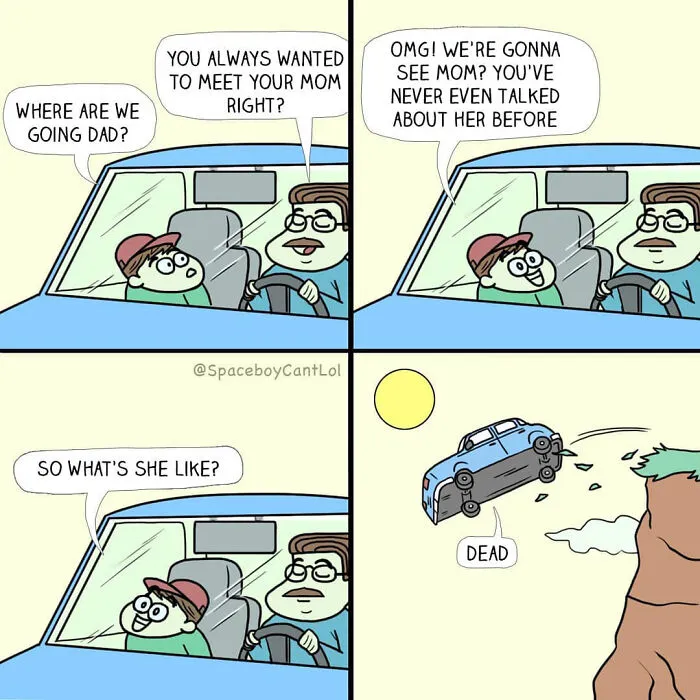50 Quirky And Dark Comics With Twisted Endings By SpaceBoyCantLol