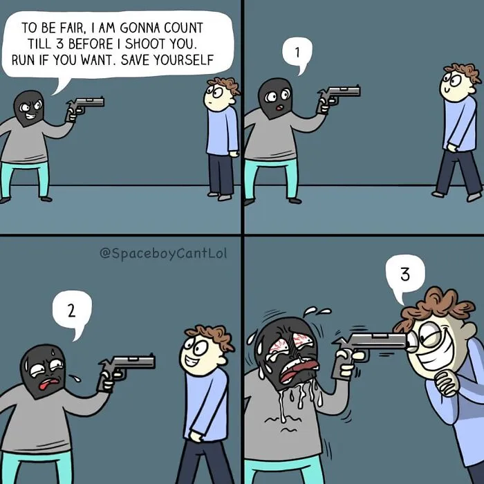 50 Quirky And Dark Comics With Twisted Endings By SpaceBoyCantLol