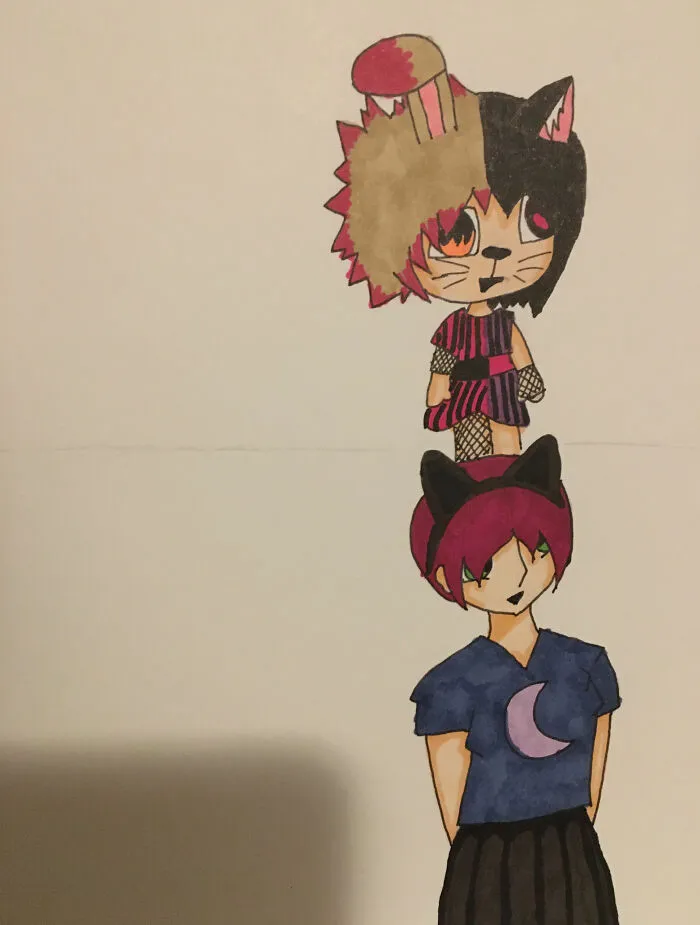 Me With A Character That I Created