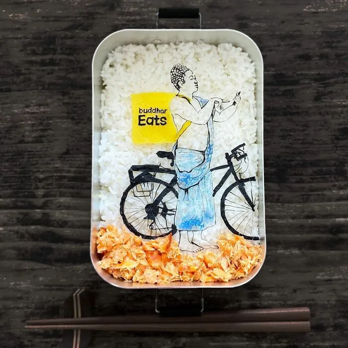 Bento Artist Creates Lunchboxes For Her Husband Of His Favorite TV Shows, Movies, Manga, And More (109 Pics)