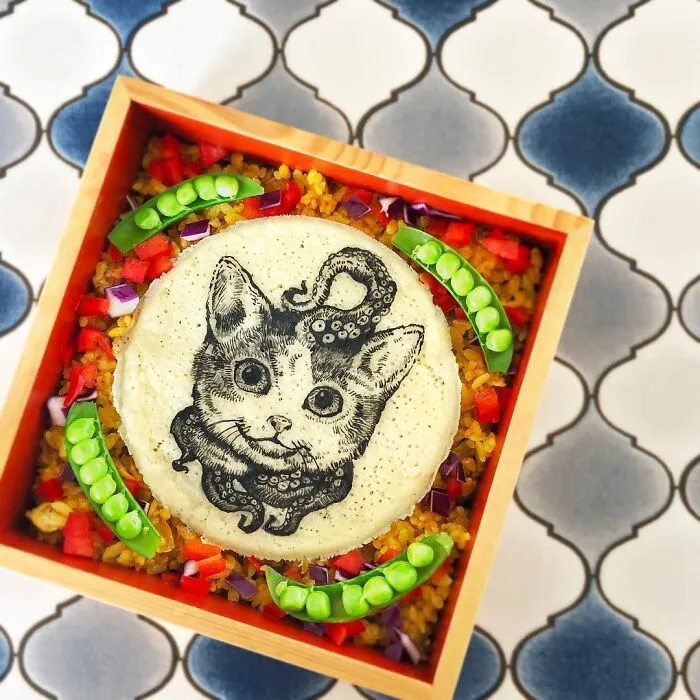 Bento Artist Creates Lunchboxes For Her Husband Of His Favorite TV Shows, Movies, Manga, And More (109 Pics)