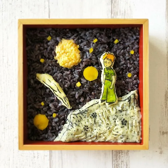 Bento Artist Creates Lunchboxes For Her Husband Of His Favorite TV Shows, Movies, Manga, And More (109 Pics)