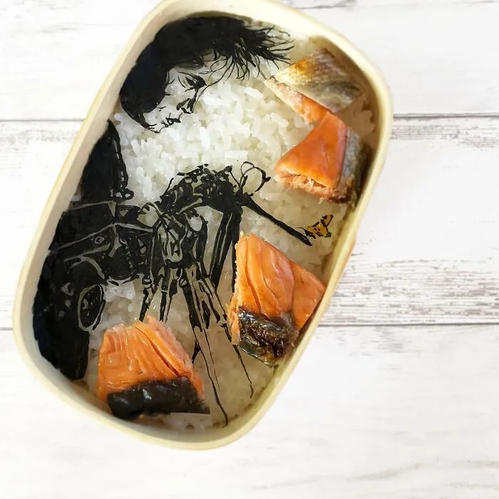 Bento Artist Creates Lunchboxes For Her Husband Of His Favorite TV Shows, Movies, Manga, And More (109 Pics)