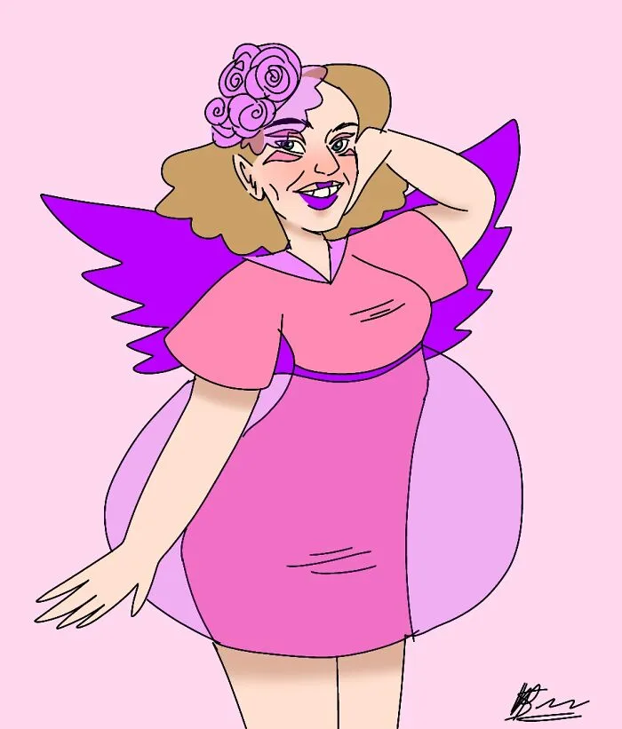 Me In The Hunger Games! I Drew Myself As A Capitol Citizen Because I Do Not Want To Be In De Games Themself!