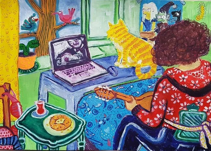 Django Reinhardt, Mandolin, Cat, Bug, Birds, Tea, Disenchantment, And Backache.