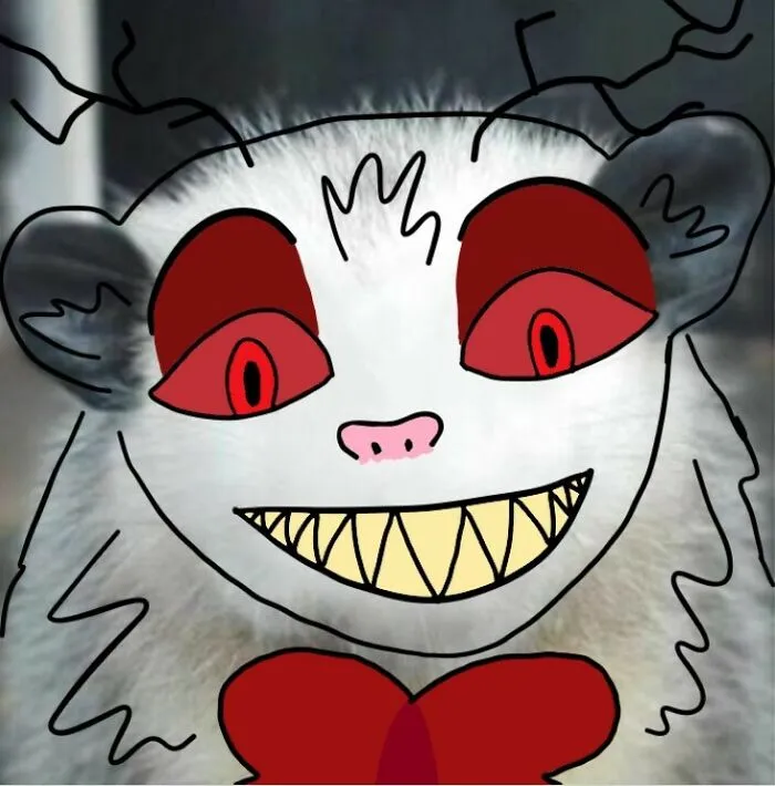 I Drew The Opossum In My Style!