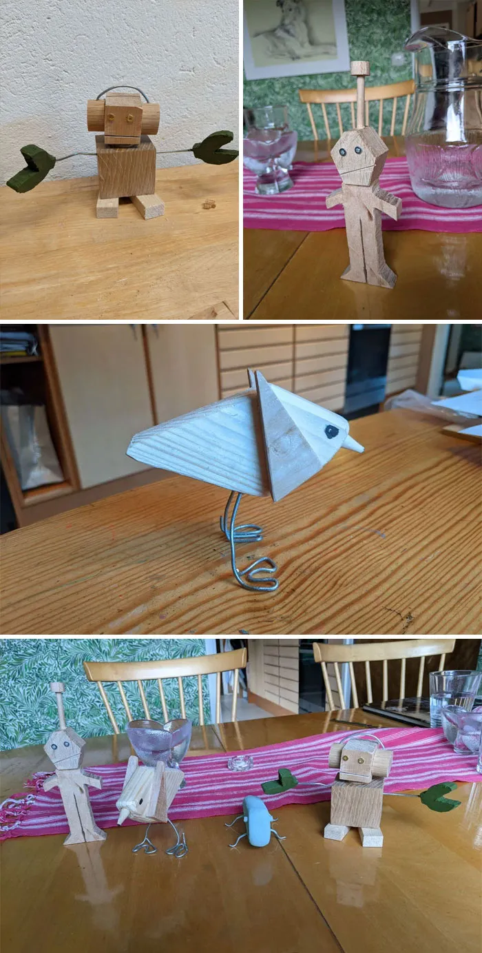 My Son And I Have Recently Started To Make Robots Together