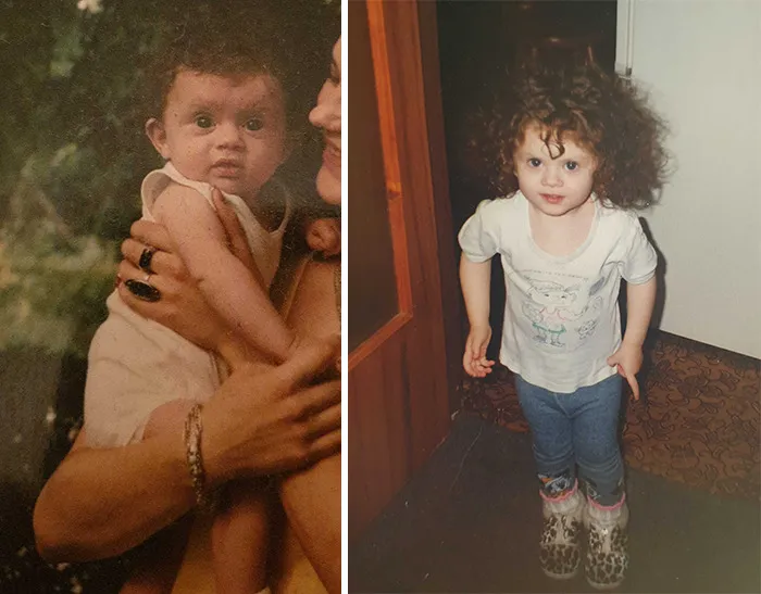 Me As A Baby And A Toddler