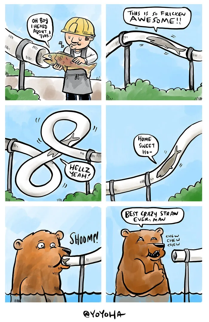 40 Satirical Comics About Everyday Incidents By Yoyoha