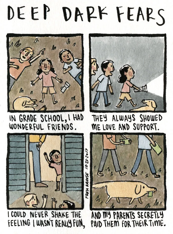 This Artist Illustrates People's Deep Dark Fears And Some Of Them Are Unsettling (30 Pics)