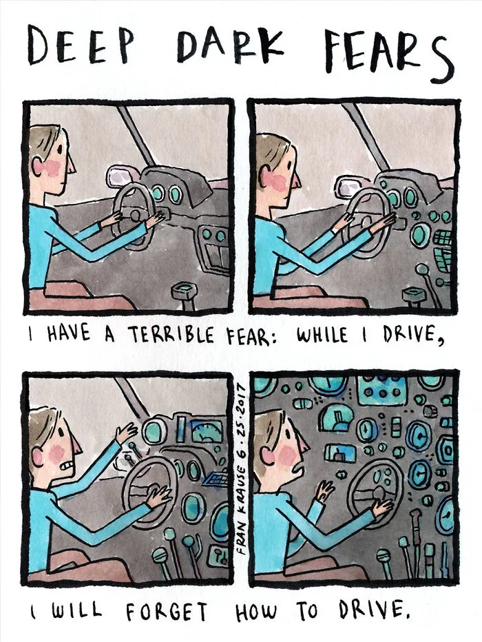 This Artist Illustrates People's Deep Dark Fears And Some Of Them Are Unsettling (30 Pics)