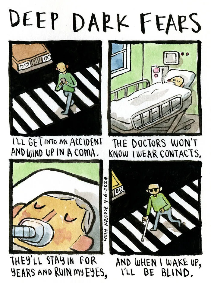 This Artist Illustrates People's Deep Dark Fears And Some Of Them Are Unsettling (30 Pics)