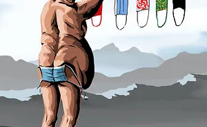 Covid2019 - New Powerful Illustrations By Gunduz Aghayev - [share]