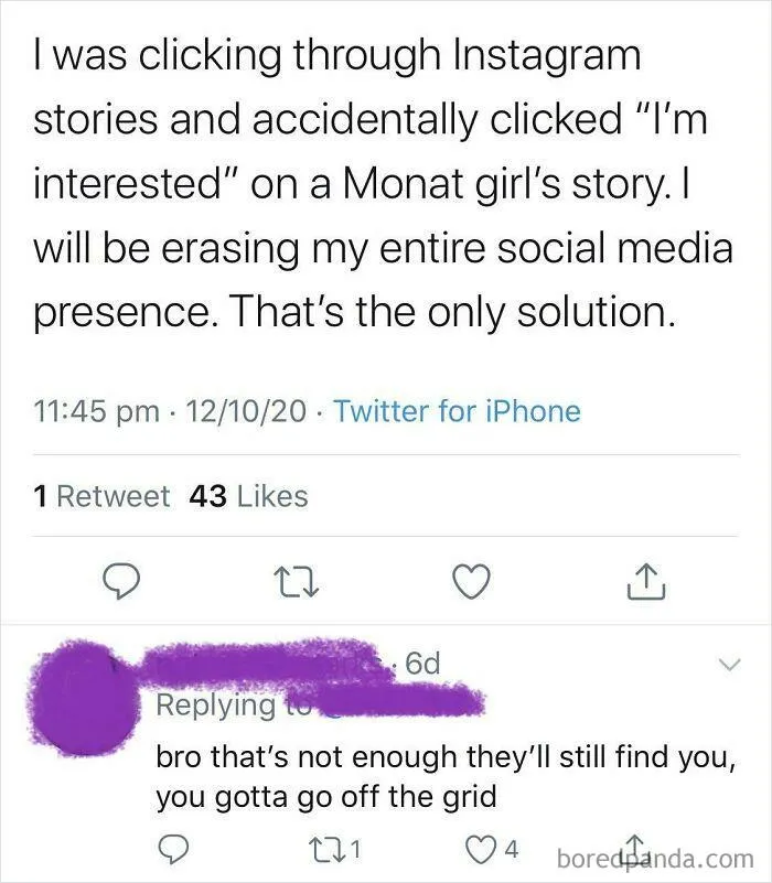 You Just Have To Hope You Don’t Ever Run Into Them In Person