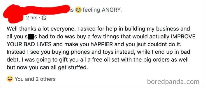 This Is The Best I've Seen So Far, Clearly The Oils Don't Make You Happier