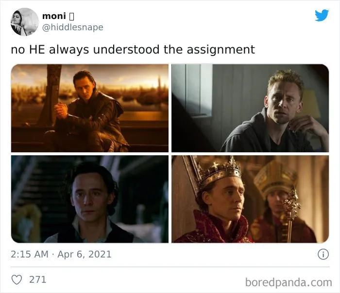 Tom Hiddleston