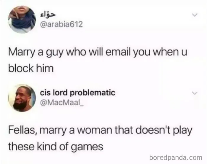 Who’ll Email You When You Block Him More Like This